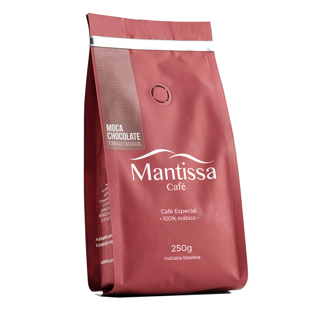 CAFÉ MANTISSA MOCA CHOCOLATE 250g - Em Grãos ou Moído